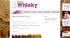 Desktop Screenshot of interwhisky.com