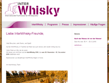 Tablet Screenshot of interwhisky.com
